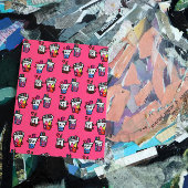 ハッピーボバティーバブルティーアスボバスかわいい ポストカード