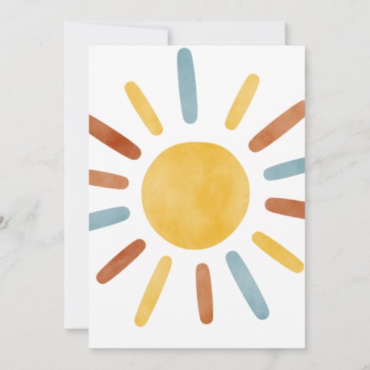 ハッピーボーイの招待状 招待状 (裏面)