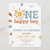 ハッピーボーイの招待状 招待状 (正面/裏面)
