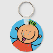 ハッピーボーイキーチェーン キーホルダー (正面)