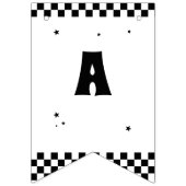 ハッピーボーイ1歳の誕生日 バンティングフラッグ (第3の旗)