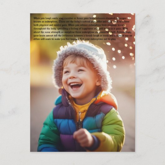 ハッピーボーイ ポストカード (正面)