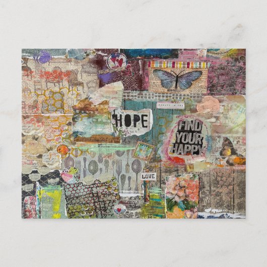 ハッピーポストカードの検索 ポストカード (正面)