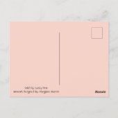 ハッピーポストクロッシング動物はがき ポストカード (裏面)