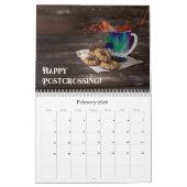 ハッピーポストクロッシング – カレンダー（中） カレンダー (2月 2026)