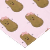 ハッピーポテトガールテーブルクロス テーブルクロス (アングル)