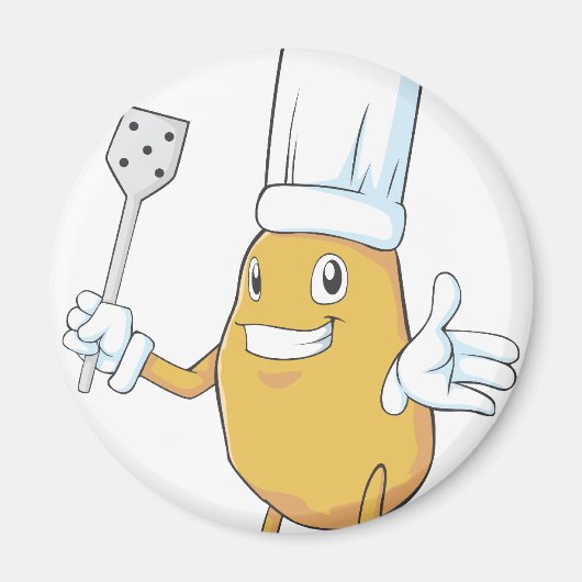 ハッピーポテトシェフ マグネット (正面)