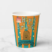 ハッピーポテトパーティー時間 紙コップ (裏面)