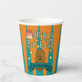 ハッピーポテトパーティー時間 紙コップ (正面)
