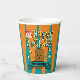 ハッピーポテトパーティー時間 紙コップ
