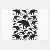 ハッピーポンピングドッグ ラッピングペーパーシート (正面3)