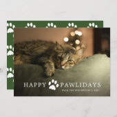 ハッピーポーリデイズホリデーカード シーズンカード (正面/裏面)