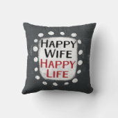 ハッピーマイズハッピーライフ装飾用クッション クッション (裏面)