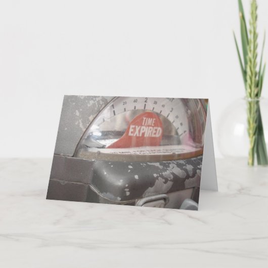 ハッピーマイルストーン誕生日! カード (正面)