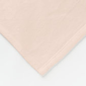 ハッピーマインドハッピーライフヒッピーGroovyビーブ フリースブランケット (角)