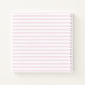 ハッピーマインド。幸せな生活。 |おもしろい引用文 ノートブック (裏面)