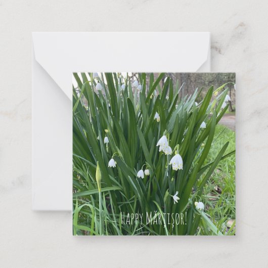 ハッピーマウェッツィョール! ノートカード (正面)