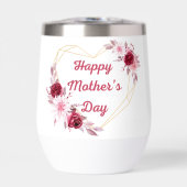 ハッピーマザデイレッド金ゴールドスタイリッシュフローラ (正面)