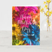 ハッピーマザーの日お❤️母最高のさん花カードカード カード (黄色い花)