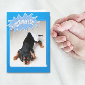 ハッピーマザーの日と新しいママのおむつ交換カード カード