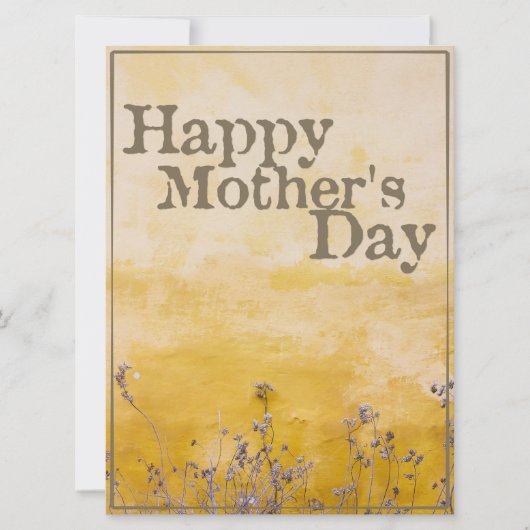 ハッピーマザーの日オンヴィンテージ花草地 – Eng (正面)