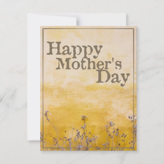 ハッピーマザーの日オンヴィンテージ花草地 – Eng (正面)