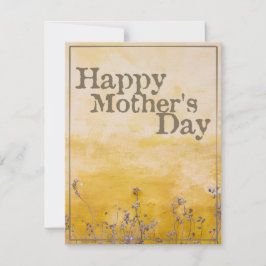 ハッピーマザーの日オンヴィンテージ花草地 – Eng