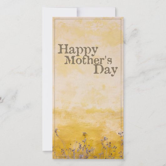 ハッピーマザーの日オンヴィンテージ花草地 – Eng (正面)