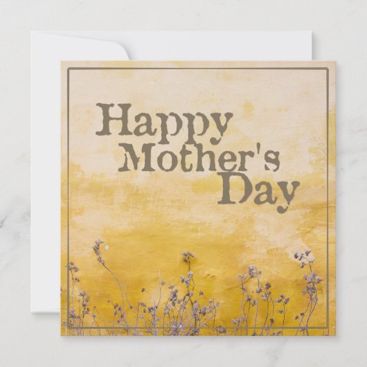 ハッピーマザーの日オンヴィンテージ花草地 – Eng (正面)