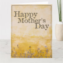 ハッピーマザーの日オンヴィンテージ花草地 – Eng