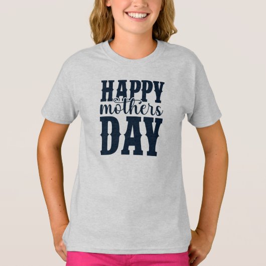 ハッピーマザーの日11344 Tシャツ (正面)