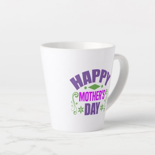 ハッピーマザーの日64925 カフェラテマグ (右アングル)