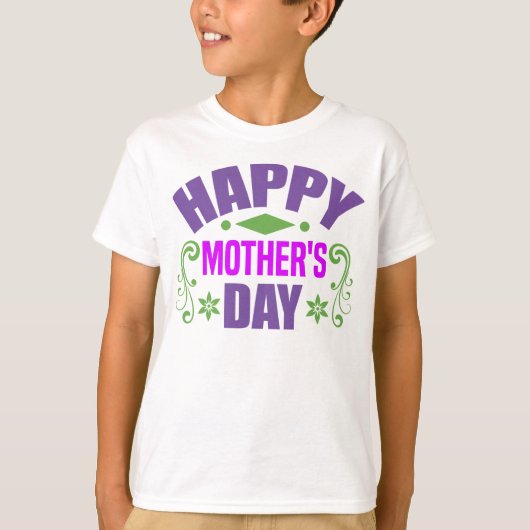 ハッピーマザーの日64925 Tシャツ (正面)