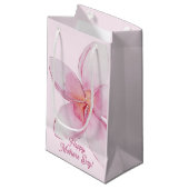 ハッピーマザーの日 – ハワイアン水彩の花 スモールペーパーバッグ (正面アングル)