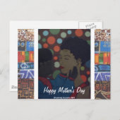 ハッピーマザーの日 – 葉書 ポストカード (正面/裏面)