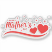 ハッピーマザーズの日シール シール (正面)