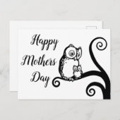 ハッピーマザーズエレガントデイフクロウ ポストカード (正面/裏面)