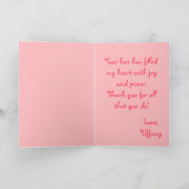 ハッピーマザーズデイかわいらしパンダ カード (内部)