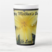 ハッピーマザーズデイとラヴラテマグ カフェラテマグ (正面)