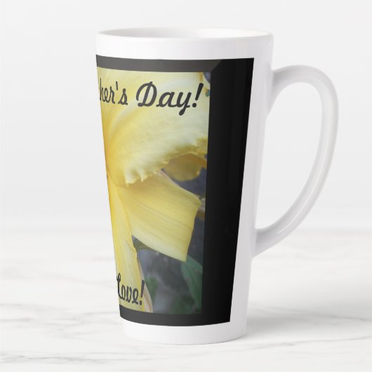 ハッピーマザーズデイとラヴラテマグ カフェラテマグ (右)