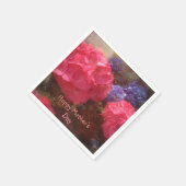 ハッピーマザーズデイアジサイ スタンダードカクテルナプキン (角)