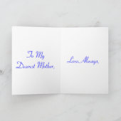 ハッピーマザーズデイイエローローローズI カード (内部)