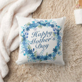 ハッピーマザーズデイウィンターフローラリース |枕 クッション (ブランケット)