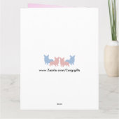 ハッピーマザーズデイウェルシュコーギー カード (裏面)