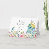 ハッピーマザーズデイウォーターカラーパステルユリ シーズンカード (正面)