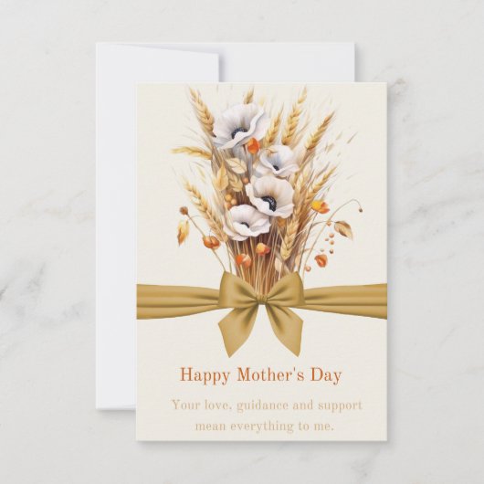 ハッピーマザーズデイウクライナスタイル サンキューカード (正面)