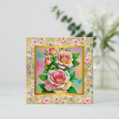 ハッピーマザーズデイエレガントウォーターバラカード (スタンド正面)