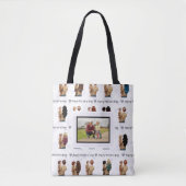 ハッピーマザーズデイカスタムフォトトートバッグ トートバッグ (正面)