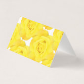 ハッピーマザーズデイカスタムメッセージイエローフローラ (裏面)