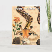 ハッピーマザーズデイカードキリンバラ カード (正面)